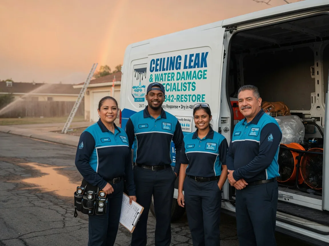 Ceiling Leak Cleanup company in Woodsboro, TX